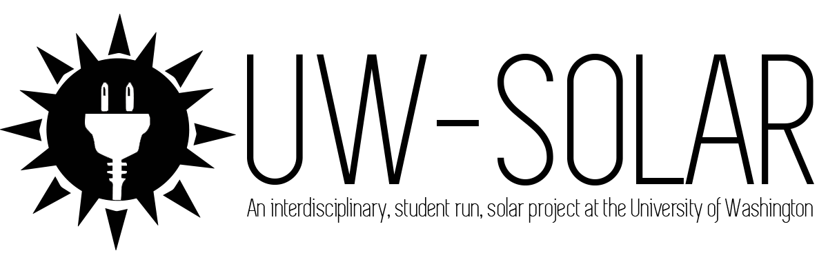 UW Solar Logo